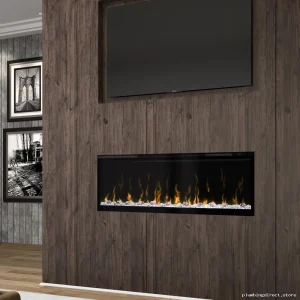 Modern Linear Electric Fireplace with Realistic Flames - Dimplex IgniteXL 50