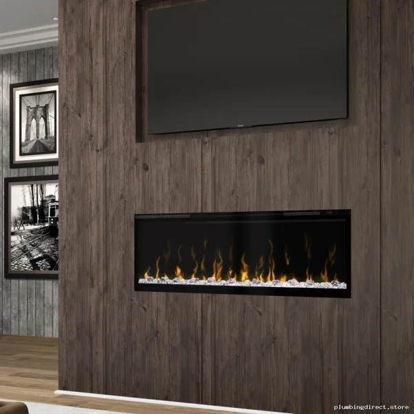 Modern Linear Electric Fireplace with Realistic Flames - Dimplex IgniteXL 50