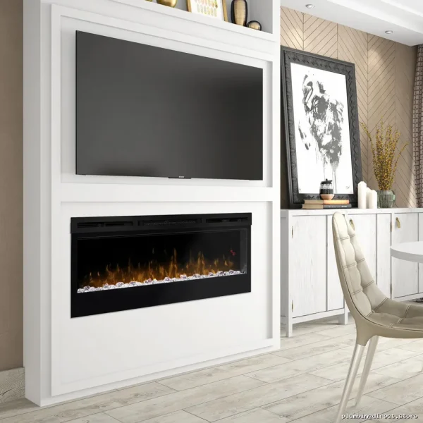 Dimplex Prism 50 Electric Fireplace - Realistic Flame Effect, Linear Design, Energy-Efficient X-BLF5051 - Image 3