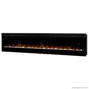 Dimplex Prism 74 Inch Modern Linear Electric Fireplace with Realistic Flames
