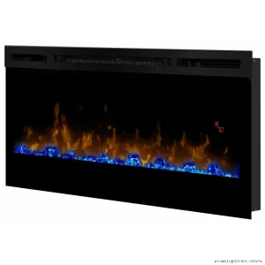 Dimplex Prism Linear Electric Fireplace with Real Flames & Heat Output Model XBLF
