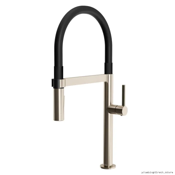 Diver Kitchen Faucet with PVC Pull-Out Spray | Stainless PVD Finish Model