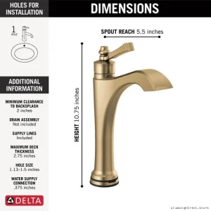 Dorral Contemporary BrassFinishVesselsinkFaucetsLeverHandleMidheightDesignChampagneBronzeModel#