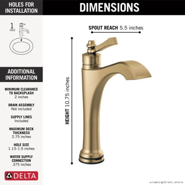 Dorral Contemporary BrassFinishVesselsinkFaucetsLeverHandleMidheightDesignChampagneBronzeModel#