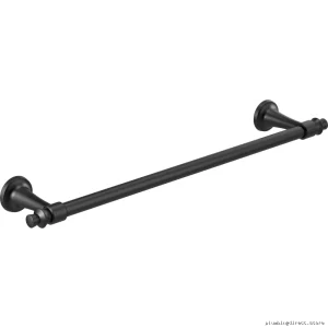 Dorval 18 Inch Towel Bar - Premium Matte Black Delta Design 75618-BL