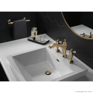 Dorval 8 Towel Bar - Champagne Bronze Delta Design 75608-CZ