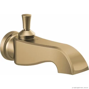 Dorval Champagne Bronze Pull-Up Diverter Tub Spout - RP100196CZ