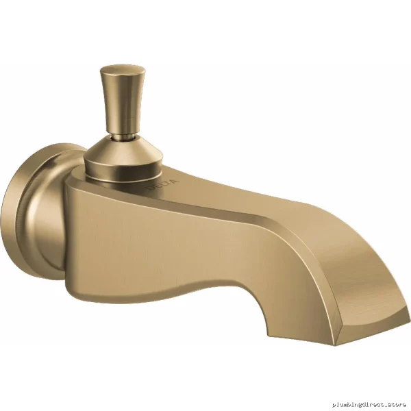 Dorval Champagne Bronze Pull-Up Diverter Tub Spout - RP100196CZ