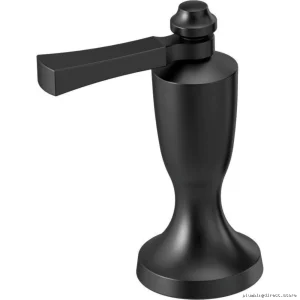 Dorval Matte Black Delta Lever Handle - Ideal for Wall Mount & Roman Tub Fillers