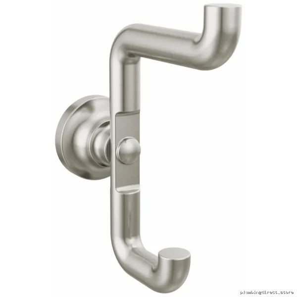 Heavy Duty Stainless Steel Double Coat/Hat Hook for Bathroom or Closet - Saylor
