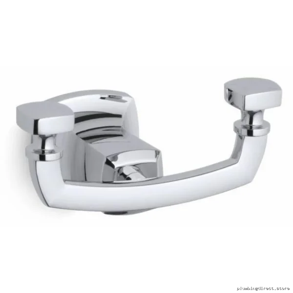 Double Robe Hooks Polished Chrome - Kohler Bathroom Storage Solution