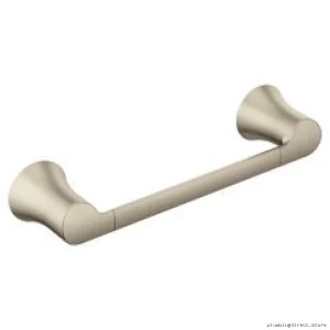 Doux Stylish Brushed Nickel Hand Towel Bar - Durable Design YB0286BN Moen