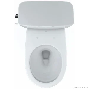 Drake ComfortHt Rounded TwoPiece EcoToilet with Less Situational Seating #CST
