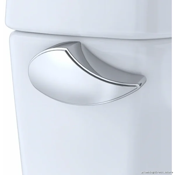 Drake Elongated Comfort Height 2-Piece Toilet 1.28 GPF Water-Efficient Less Seat Cotton White CST776CEFG.10#01 Toto