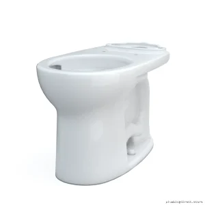 Drake Tall Round Toilet Bowl Bidet Ready - Cotton White C775CEFG#01 Toto