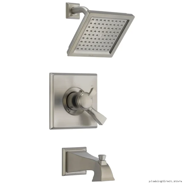 Dryden 17 Series Tub & Shower Trim - Stainless Steel T17451-SS-WE Delta for Tub & Shower Installation - Image 3