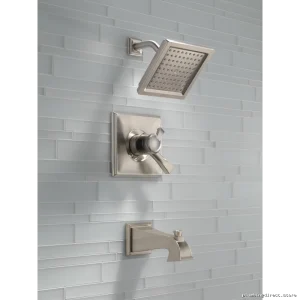 Dryden 17 Series Tub & Shower Trim - Stainless Steel T17451-SS-WE Delta for Tub & Shower Installation
