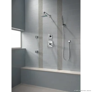 Dryden H2Okinetic High-Pressure Water-Saving Shower Head in Venetian Bronze