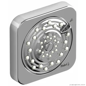 Dual-Action Round Body Contour Spray - Chrome 371C RIOBEL