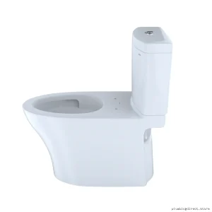 Duel.Flush.High.Eff.Tooilet.Wiith.Easy.Cleane.Glazze.In.Cotten.White.TO.To.Aqvia.IV