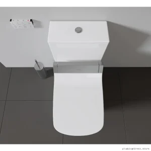 Duravit White Dual-Flush Toilet Tank - Water-Efficient Design