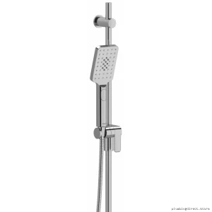 Dual Function Chrome Hand Shower with Adjustable Slide Bar 4815C