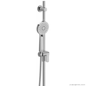 Dual Function Handshower with 36-Inch Slide Bar - Chrome Finish RIOBEL Bathroom Fixture