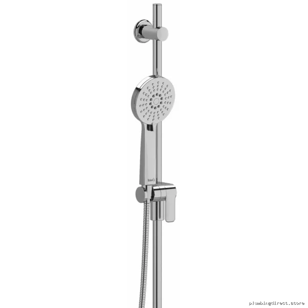 Dual Function Handshower with 36-Inch Slide Bar - Chrome Finish RIOBEL Bathroom Fixture