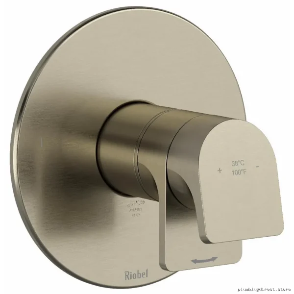 Dual Function Thermostat Valve Adjustments with Brushed Nickel Finish | TODABCD-BN Model