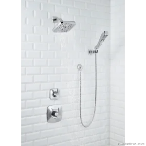 Dual Port Shower Diverter - Delta Tesla Chrome Trim Kit