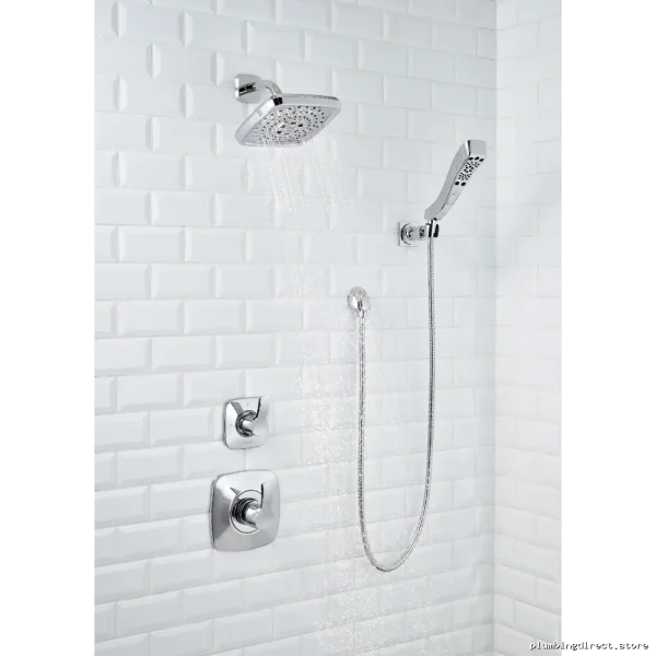 Dual Port Shower Diverter - Delta Tesla Chrome Trim Kit