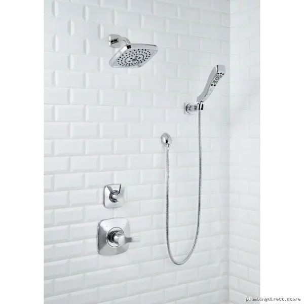 Dual Port Shower Diverter - Delta Tesla Chrome Trim Kit - Image 4