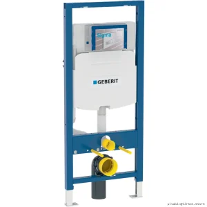 Duofix High-Efficiency Gas Flow In-Wall Carrier for Wood Frame construction with GEBERIT Technology