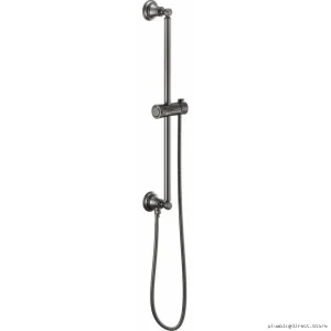 Durable Luxe Steel Round Slide Bar with Hose - 74795-SL Brizo
