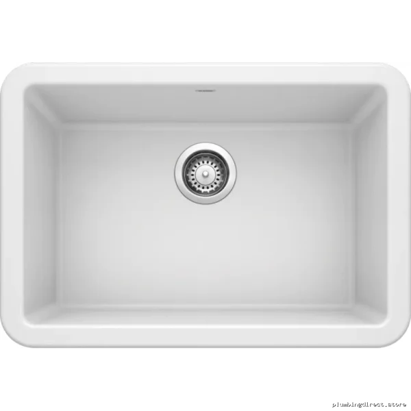 Apron Front Silgranit Kitchen Sink - Durable Blanco Ikon 27 White
