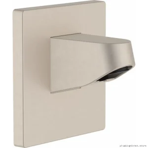 Durable Brushed Nickel Shower Arm Compatible With Hansgrohe Pulsify Systems
