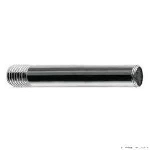 Chrome Drop Nipple - 1/2 x 8 Size