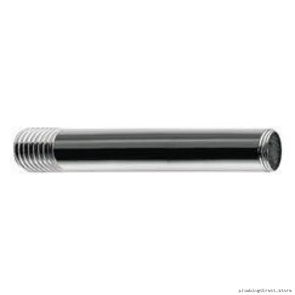 Chrome Drop Nipple - 1/2 x 8 Size