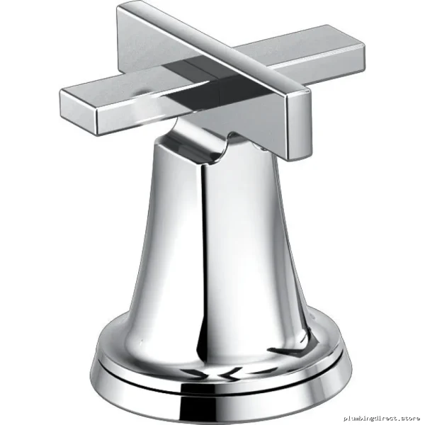 Chrome Roman Tub Cross Handles for Brizo HX698-PC