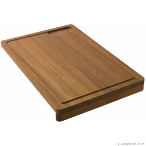 Durable Iroko Wood Cutting Board - Large Size Kitchen Essential