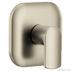Moen Rizon M-Core Brushed Nickel Valve Trim - Durable UT2081BN for Modern Bathrooms