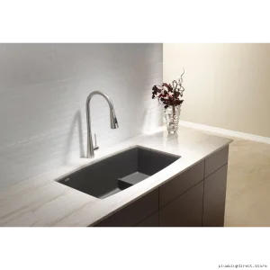 Performa Cascade 1.5 Bowl Undermount Silgranit Durable Blanco Sink