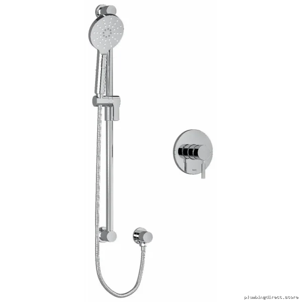 Durable Pressure Balance Shower Faucet with PEX Expansion Connection - Chrome Finish RIOBEL