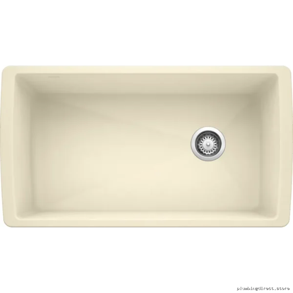 Durable Silgranit Undermount Sink - Modern Biscuit Kitchen Basin 402132