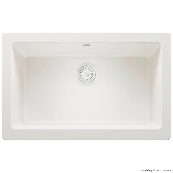 Durable Sink Strainer for Silgranit Sinks - White Model 240319 - Image 2