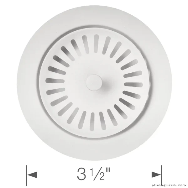 Durable Sink Strainer for Silgranit Sinks - White Model 240319