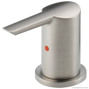 Stainless Steel Roman Tub Lever Handles - Durable Delta H661SS Hardware