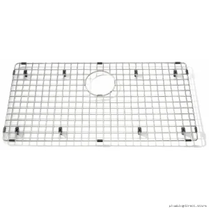 Stainless Steel Bottom Sink Organizer Grid - Durable Kitchen Storage