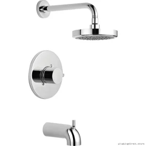 Durable Stainless Steel Tub & Shower Trim - Tommy Delta Design T14491-SS