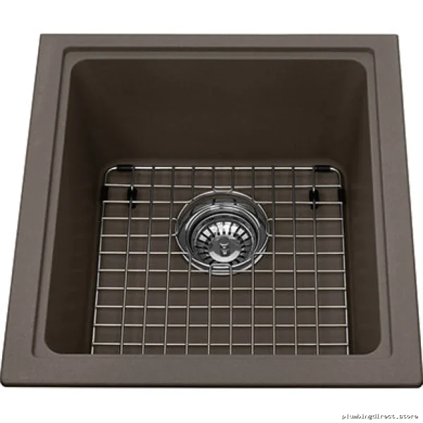 Kindred Mythos Storm Granite Undermount Sink - 1 Bowl, Durable & Stylish